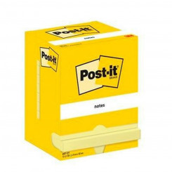 Sticky Notes Post-it 657 Yellow (12 Units)