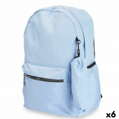 Школьная сумка Голубая 37 x 50 x 7 см (6 шт.)