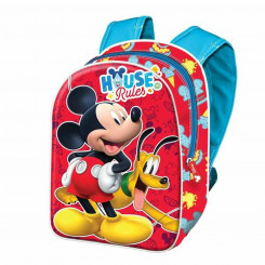 3D Школьная сумка Правила Микки Мауса 25 х 20 х 9 см