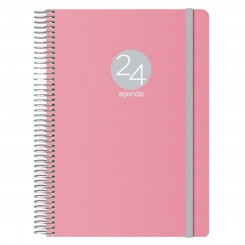 Дневник MEMPHIS DOHE 2024 Annual Pink 15 x 21 см