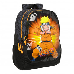 Школьная сумка Наруто Черный Оранжевый 32 x 44 x 16 см