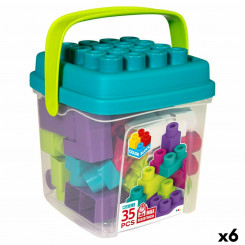 Конструктор Color Block Trendy Bucket, 35 предметов (6 шт.)