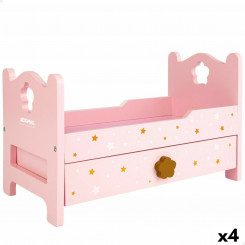 Кровать Woomax Pink 31 x 20 x 16 см 4 шт.