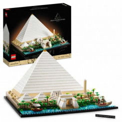 Mängukomplekt Lego 21058 arhitektuur Giza suur püramiid 1476 tükki
