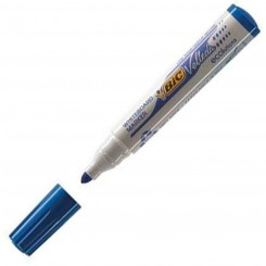 Liquid chalk marker Bic Velleda Ecolutions 1701 Blue (12 Units)