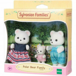 Set of Dolls Sylvanian Families The Polar Bear Family