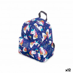Школьная сумка Unicorn разноцветная 28 x 12 x 22 см (12 шт.)