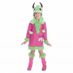 Costume for Children Pink Green Monster
