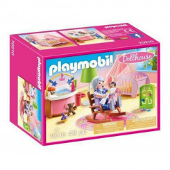Mängukomplekt Dollhouse Baby's Room Playmobil (43 tk)