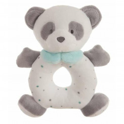 Rattle Cuddly Toy Turquoise Panda bear (20cm)