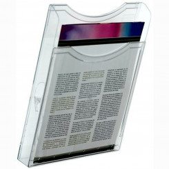 Counter Display Archivo 2000 Archiplay seina läbipaistev Din A4 polüstüreen vertikaalne