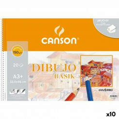 Блокнот для рисования Canson Basik Micro перфорированный, 20 листов А3 (10 шт.)