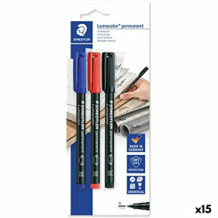 Set of Felt Tip Pens Staedtler Lumocolor 317-S (15 Units)