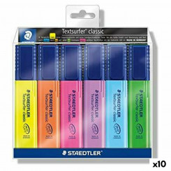 Fluorescent Marker Set Staedtler Textsurfer Classic (10Units)