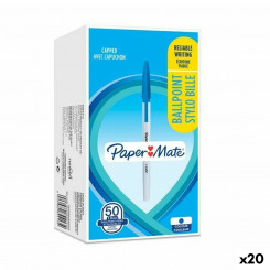 Pen Paper Mate, 50 tükki, sinine, 1 mm (20 ühikut)