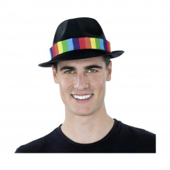 Hat My Other Me Rainbow Gangster Black One size