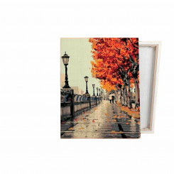 Painting by Numbers Set Alex Bog Parisian Autumn 40 x 50 cm