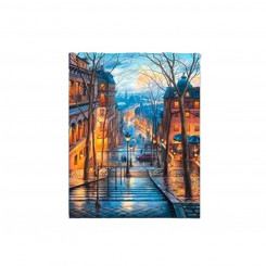 Numbrite maal Alex Bog Montmatre'i Pariisi trepid alla 40 x 50 cm