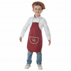 Costume for Children Red Male Chef