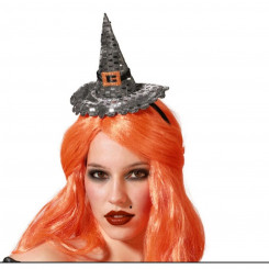 Peapael Müts Witch Halloweeni hõbedane