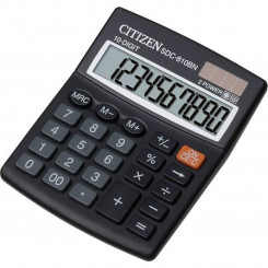 Calculator Citizen Black Plastic