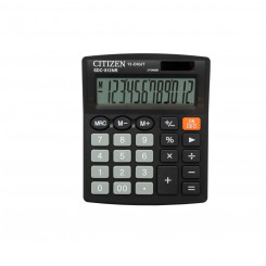 Kalkulaator Citizen SDC-812NR Must