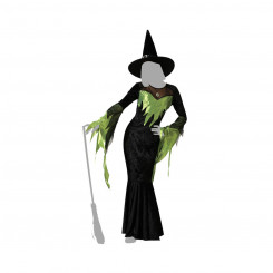 Kostüüm Witch Adults Green