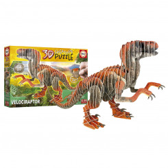 Пазл Educa Velociraptor 3D 58 деталей
