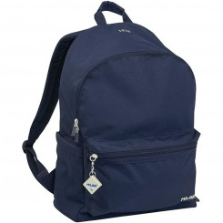 School Bag Milan Navy Blue (22 L)