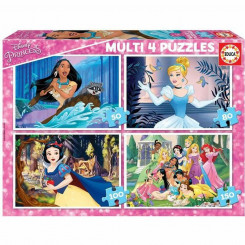 4-Puzzle Set Princesses Disney Educa 17637 380 Pieces