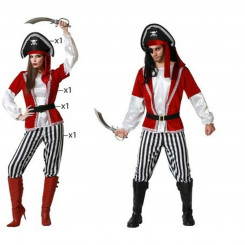 Kostüüm täiskasvanutele Pirate Red