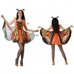 Täiskasvanute kostüüm Butterfly Orange