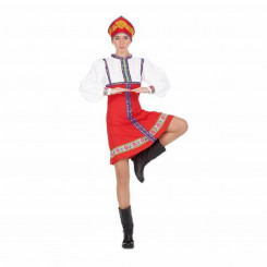 Kostüüm täiskasvanutele My Other Me 2 Pieces Russian Woman Red
