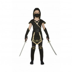 Costume for Children My Other Me Black Ninja (5 Pieces)