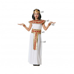 Mitmevärviline kostüüm lastele Egiptuse naisele