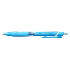 Liquid ink pen Uni-Ball Jetstream SXN-150C-07 Light Blue 1 mm (10 Units)