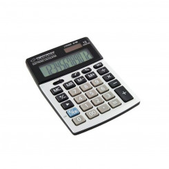 Kalkulaator Esperanza ECL102 must/hõbe