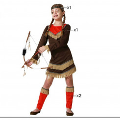 Costume for Children Indian Woman Red