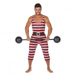 Costume for Adults Strongman Multicolour Circus
