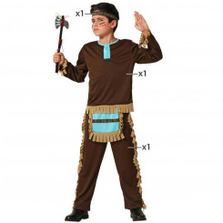 Детский костюм американских индейцев синего цвета
