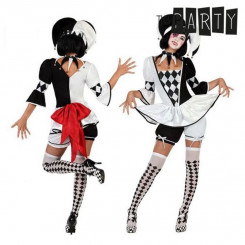 Costume for Adults Female Jester 4 pcs