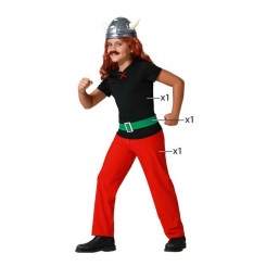 Costume for Children Male Viking Red
