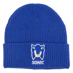 Детская шапка Sonic Темно-синяя (один размер)