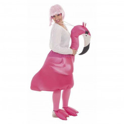 Kostüüm täiskasvanutele Roosa flamingole
