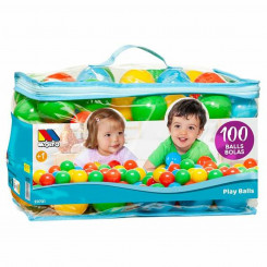 Balls Moltó Multicolour 100 Units