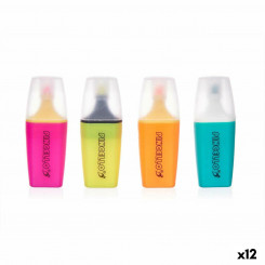 Набор флуоресцентных маркеров разноцветный (12 шт.)