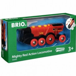 Поезд Brio Мощный локомотив Red Stack