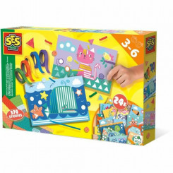 Educational Game SES Creative I learn to paste and recognize shapes Multicolour