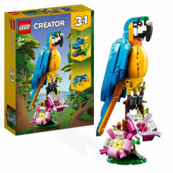 Игровой набор Lego Creator 31136 Экзотический попугай с лягушкой и рыбкой 3-в-1, 253 детали