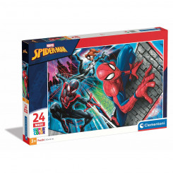 Puzzle Spiderman Clementoni 24497 SuperColor Maxi 24 Pieces